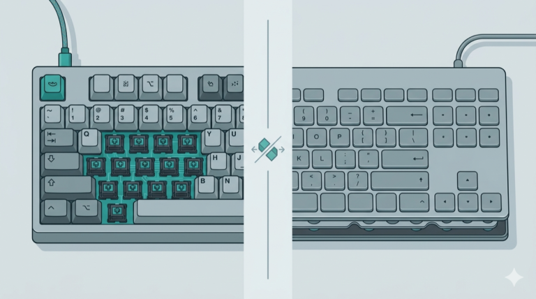 Mechanical vs Membrane Keyboards: A Developer’s Honest Comparison